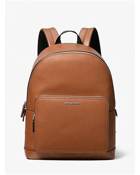 hip packs michael kors|Cooper Slim Pebbled Leather Commuter Sling Pack .